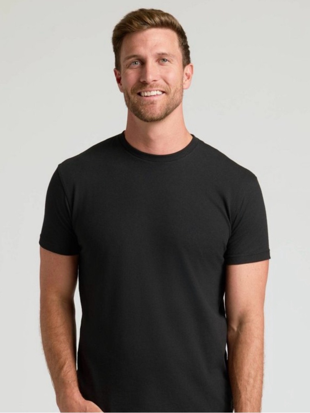 True Classic Premium Black Short Sleeve Tee - Size Medium